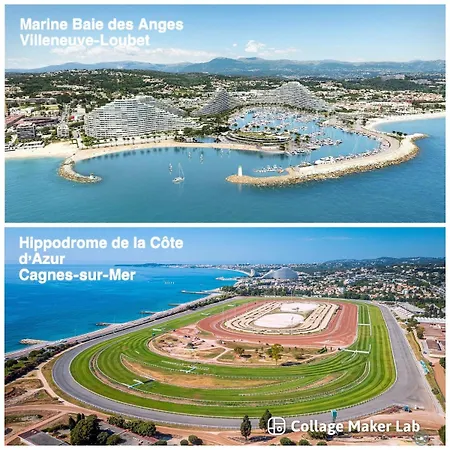 Vue Confort Apartman Villeneuve-Loubet